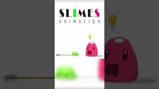 Анимация "СЛАЙМЫ" в OpenToonz #shorts #animation #anime #minecraft #slime #slimerancher