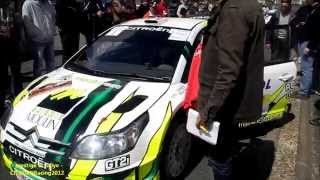 CITROEN racing C4 WRC Lyon Charbonnieres 2014 Cuoq Dufour action & sound rally car [HD]