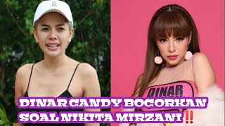 DINAR CANDY BOCORKAN SEJUMLAH PRIA YANG PERNAH BERHUBUNGAN SAMA NIKITA MIRZANI⁉️