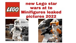 new Lego star wars at te Minifigures leaked pictures 2022