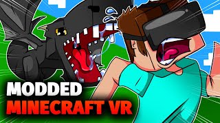 Modded Minecraft VR Terrifies Me