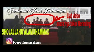 LIHAT ..!! SUARA NYA BIKIN MERINDING || Sholawat Sholallahu'alaMuahammad Versi Terbangan