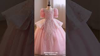 Make your little one feel like a true princess in Mia Princess luxury flower girl dresses.