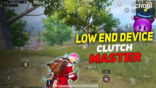 LOW END DEVICE CLUTCH MASTER 💪 || BGMI MONTAGE LOW END DEVICE ⚡ || BGMI MONTAGE 🚀🗿