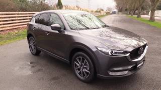 New Mazda CX-5 Limited- Machine Grey with Pure White Leather