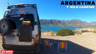 WILD CAMPING EM UM LUGAR INCRÍVEL NA ARGENTINA