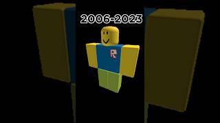 Roblox 2006-2023 #roblox #gaming #gamer #top #edit #editing