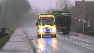 A1 Ambulance 07-121 Brittanjesingel Zetten