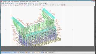 Tekla modeling tutorial - Bridge support, part 6/6