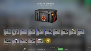 Opening a BRAVO case every WEEK until I get a Fire Serpent (or knife (Week 3))