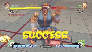 Super Street Fighter IV - Modalità Prova - T. Hawk