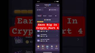 Earn Big In Crypto Part 4 Code Tapswap #tapswap #tapswapcode