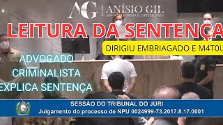 Leitura de Sentença No Tribunal do Júri da 1a Vara de Recipe/PE. REACT.