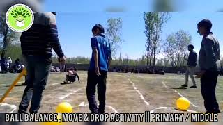 Ball Balance & Move n Drop Activity || AYMEI