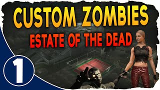 Custom Zombies: Estate of the Dead Ep.1 - CHOPSTICKS! w/Jassen & Tact (World at War)