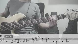 Mi alma anhela estar - Jaime Murrell (Bass cover/Cover de bajo) + Partitura