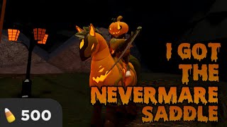 I GOT THE NEVERMARE SADDLE IN LOOMIAN LEGACY! (Roblox)