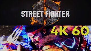 STREET FIGHTER 6 4K 60FPS SHOWCASE PS5