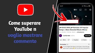 Come risolvere YouTube non visualizzerà i commenti