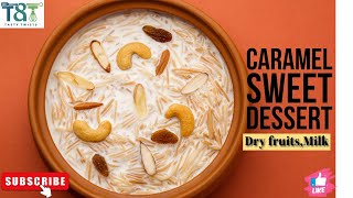 "Decadent Delights: Indulge in the Richness of Malai Caramel Seviyan-Made Sweet Treats"