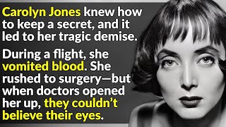 Carolyn Jones Masked Her Darkest Secrets