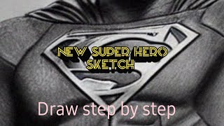 Superman vs batsman  sketch  #new #drawing #viral #art #tranding # art