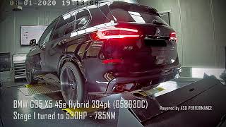 BMW G05 X5 45e Hybrid 394hp (B58B30C) - Stage 1 tuned to 530HP-785NM - Powered by ASD PERFORMANCE