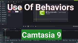 How We Can Use Camtasia Studio?Tutorial #5 for Beginners (Behaviors)The Knowledge by H Abdul Majid .