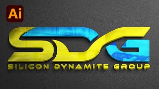 Illustrator Tutorial -- Silicon Dynamite Group Logo Muhammad Taha