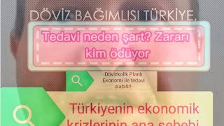 Döviz Bağımlısı Türkiye. Türkiyenin ekonomik krizlerinin ana sebebi ve çözüm yöntemleri