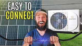 Connecting Solar Panels to EG4 Mini Split: Running AC with Solar