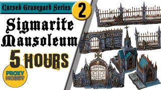 Speed Paint Warhammer Age of Sigmar Terrain: Sigmarite Mausoleum!!