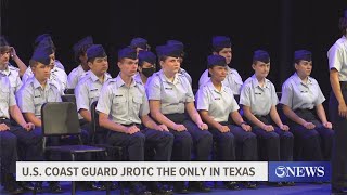 VMHS U.S. Coast Guard JROTC establishment ceremony