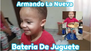 Armando La Nueva Batería De Juguete De Mi Hijo