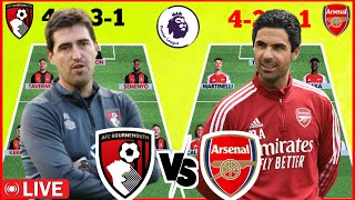 🚨Afc Bournemouth vs Arsenal Head to Head Potential Starting line up✅🔥 | epl 2024/2025🔥