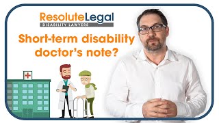 Is there such a thing as a short-term disability doctor's note?