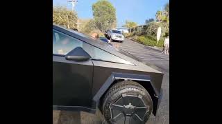 How do you like this Matte Black #tesla #cybertruck