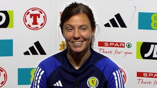 Rachel Corsie FULL pre-match press conference | Scotland v England