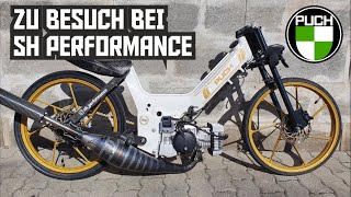 Zu Besuch bei SH-Performance mit dem Kingmobil - RIBENS / Puch Maxi