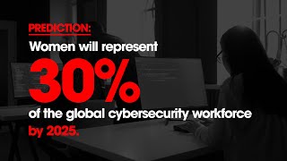 Prediction: Women will represent 30% of the global cybersecurity workforce by 2025.