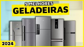 5 Melhores GELADEIRAS FROST FREE  em 2024! Qual a Geladeira com o MELHOR CUSTO BENEFÍCIO?