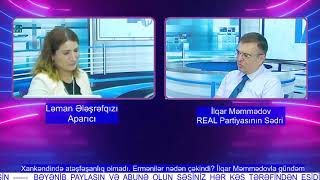 İlqar Məmmədovun LAF TV kanalına bügünkü müsahibəsindən bir hissə