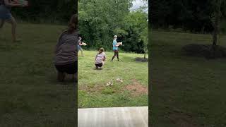 Blindfold Water-gun Game with Ice Water!