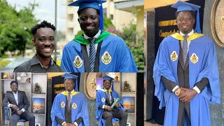 Actor Bill Asamoah Bags Master of Science In Monitoring & Evaluation At Christian Service University