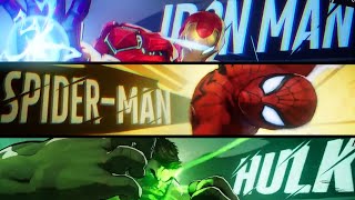 Marvel Rivals 2024 (New Ability Interactions & Names) - Spiderman - Iron Man - Black Panther - Hulk