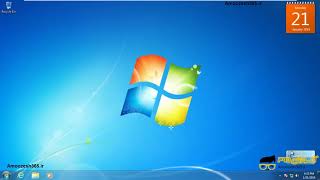 تنظیمات مربوط به گجت ها (جا به جا شدن در دسکتاپ) در ویندوز 7 Windows 7