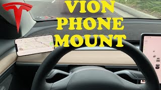 VION Model 3/Y Magnetic Phone Mount - The Best Smartphone Mount for your Tesla!