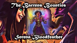 HEARTHSTONE MERCENARIES The Barrens Bounties Serena Bloodfeather