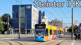 Straßenbahn Rostock | Haltestelle Steintor IHK