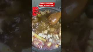 Masak Tom Yam Ayam Bujang Style di hujung minggu